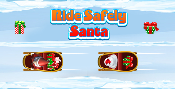 Download Ride Safely Santa (CAPX and HTML5) Christmas Game Nulled 