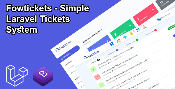 Download Fowtickets – Simple Laravel Tickets System Nulled 