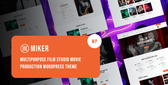 Download Miker – Movie and Film Studio WordPress Theme Nulled 