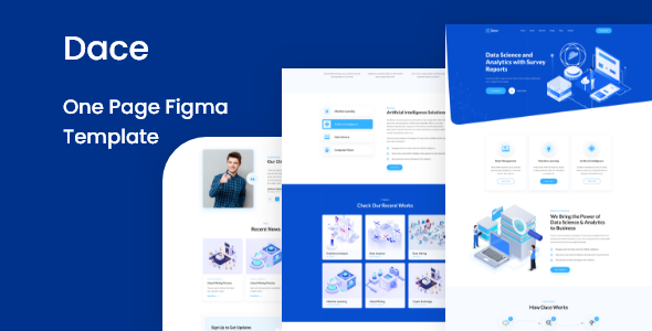 Download Dace – One Page Figma Template Nulled 