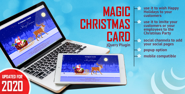 Download Magic Christmas Card With Animation Nulled 