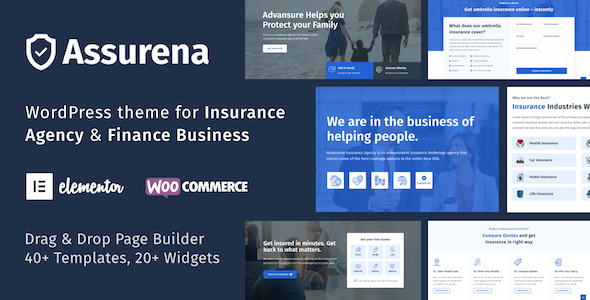 Download Advansure – Insurance Agency WordPress Theme Nulled 