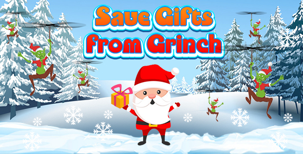 Download Save Gifts from Grinch (CAPX and HTML5) Christmas Game Nulled 