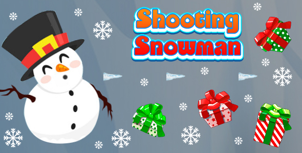Download Shooting Snowman (CAPX and HTML5) Christmas Game Nulled 