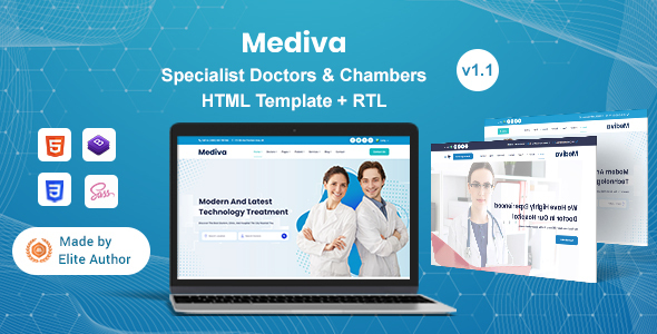 Download Mediva – Specialist Doctors & Chambers HTML Template Nulled 