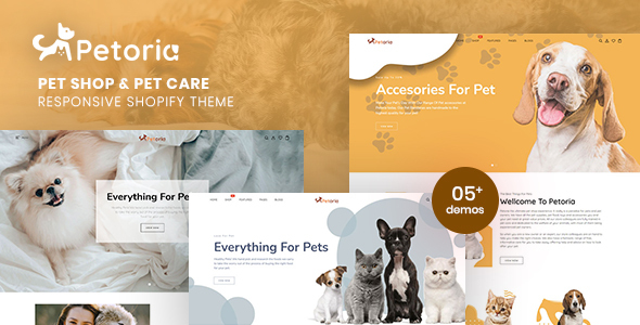 Download Petoria – Pet Shop & Pet Care Responsive Shopify Theme Nulled 