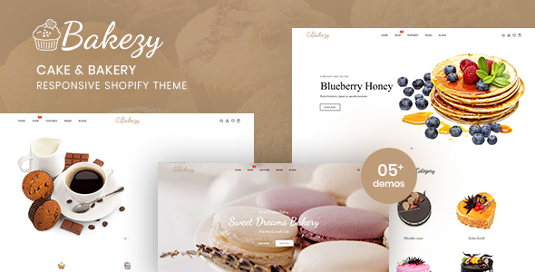 Download Bakezy – Cake & Bakery Responsive Shopify Theme Nulled 