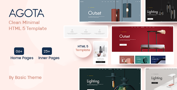 Nulled Agota – Clean Minimal eCommerce HTML5 Template free download