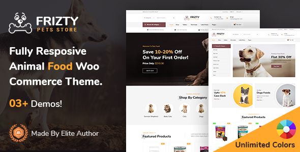 Download Frizty – Pet Shop WooCommerce Theme Nulled 