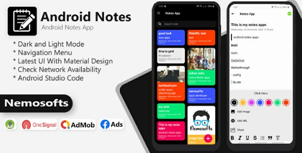 Download Android Notes App Nulled 