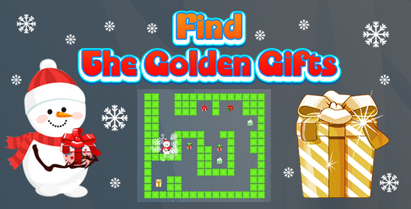 Download Find The Golden Gifts (CAPX and HTML5) Christmas Game Nulled 