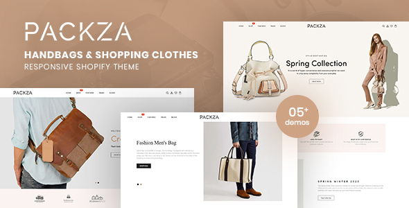 Download Packza – Handbags & Shopping Clothes Responsive Shopify Theme Nulled 