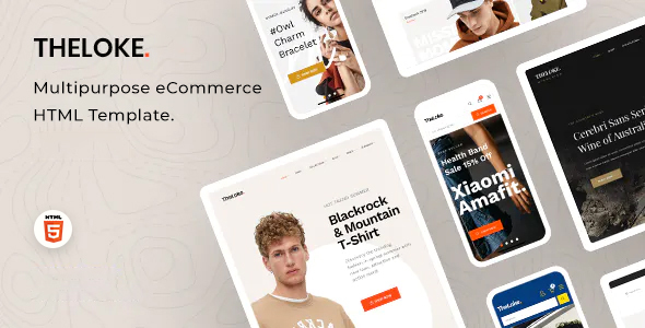Download TheLoke – Multipurpose eCommerce HTML Template Nulled 