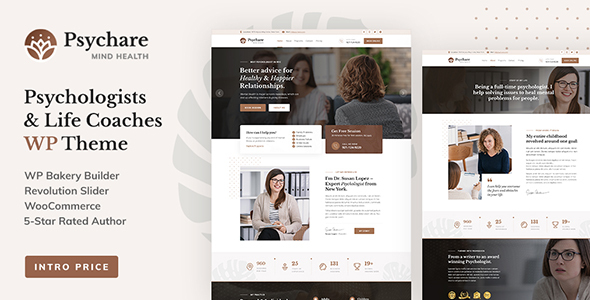 Download Psychare – WordPress Theme for Psychologists & Life Coaches Nulled 