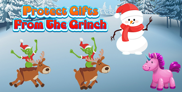 Download Protect Gifts From The Grinch (CAPX and HTML5) Christmas Game Nulled 