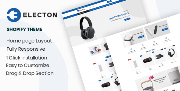 Download Electon- The Electronics & Gadgets eCommerce Shopify Theme Nulled 