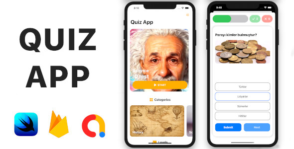 Download Quiz App | Full SwiftUI iOS Application Nulled 