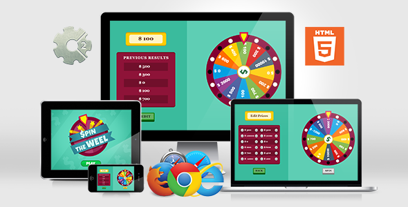 Download Spin the Wheel – HTML5 Game (.capx) Nulled 