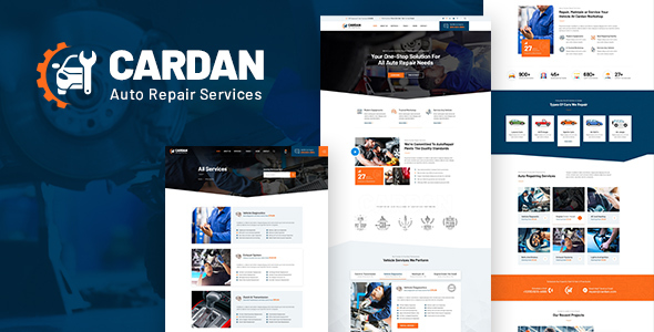 Download Cardan – Car Repair Services PSD Template Nulled 