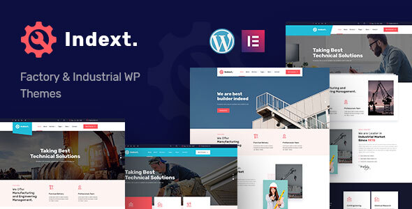 Download Indext – Industrial Business WordPress Theme Nulled 