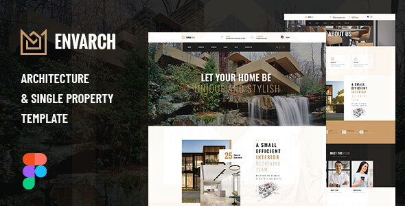 Download EnvArch – Architecture and Single Property Figma Template Nulled 