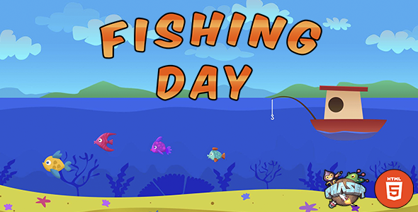 Download Fishing Game – HTML5 Games – Phaser Games Nulled 