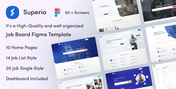 Download Superio – Job Board Figma Template Nulled 