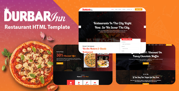 Download Durbarinn – Restaurant HTML Template Nulled 