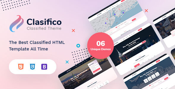 Download Clasifico – Classified Ads HTML Template Nulled 