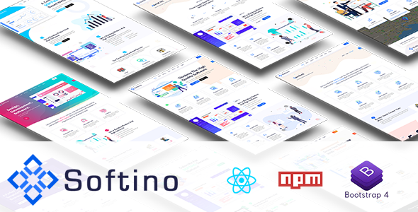 Download Softino – Software React Template Nulled 