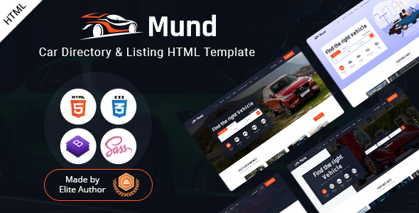 Download Mund – Car Directory & Listing HTML Template Nulled 