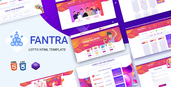 Download Fantra – Online Lotto & Lottery HTML Template Nulled 