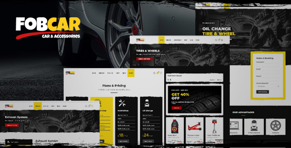 Download Fobcar – Car Service HTML Template Nulled 