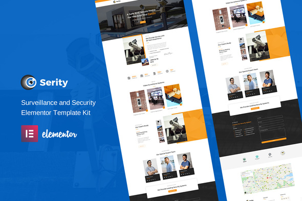 Download Serity – CCTV & Security Cameras Elementor Template Kit Nulled 