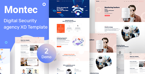Download Montec – Digital Security Agency XD Template Nulled 