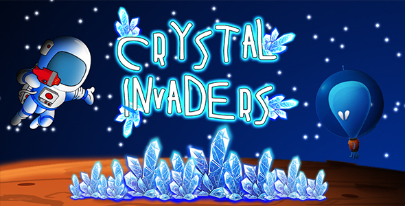 Download Crystal Invaders (CAPX and HTML5) Nulled 