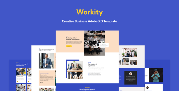 Download Workity – Creative Adobe XD Template Nulled 