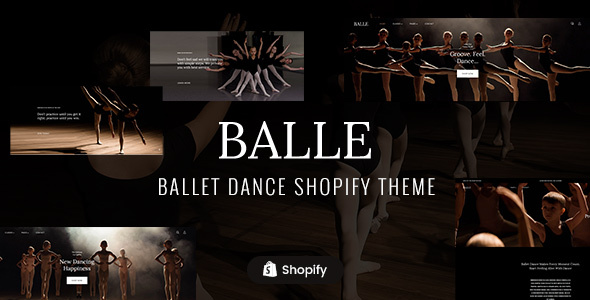 Download Balle – Dance Studio Shopify Theme Nulled 