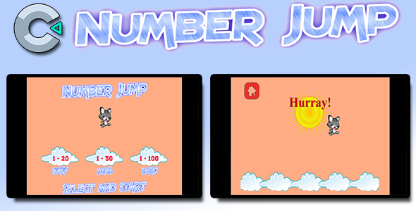 Download Number Jump – HTML5 Mobile Game Nulled 