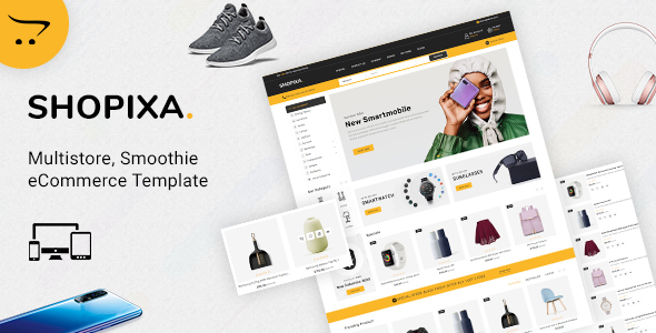 Download Shopixa – Premium Electronics Store Nulled 