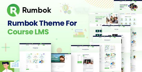 Download Rumbok Theme For Course LMS Nulled 