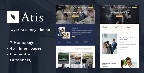 Download Atis – Lawyers Advisors Business Theme Nulled 