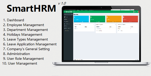 Nulled SmartHRM – Human Resource Management System free download