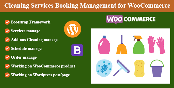 Download Cleaning Services Booking Management for WordPress and WooCommerce Nulled 