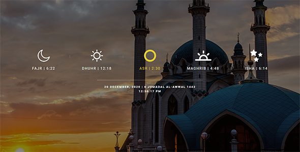 Download Salah Time, Fasting Time Calendar WordPress Plugin Nulled 
