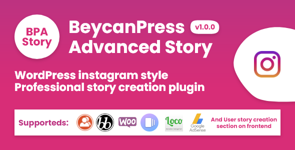 Download BeycanPress Advanced Story – Creating stories in WordPress instagram style Nulled 