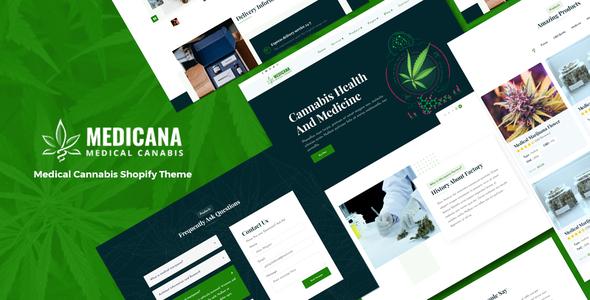 Download Medicana – Medical Cannabis Shopify Theme Nulled 