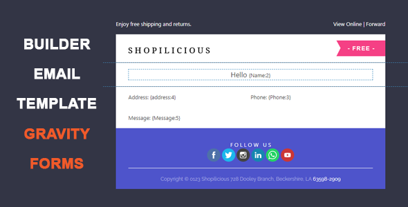Nulled Gravity Forms Email Template Builder free download