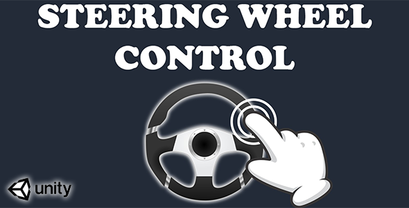 Download Virtual Steering Wheel Controller (Unity Source code)-mobile ready simple input touch control system Nulled 