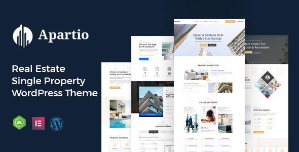 Download Apartio – Single Property WordPress Theme Nulled 